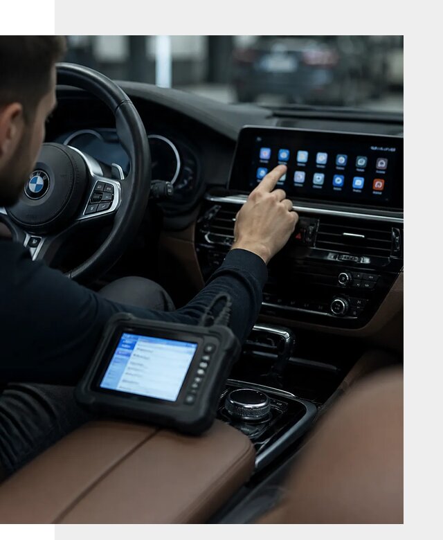 Установка приложений и мультимедиа сервисов BMW в Щербинке