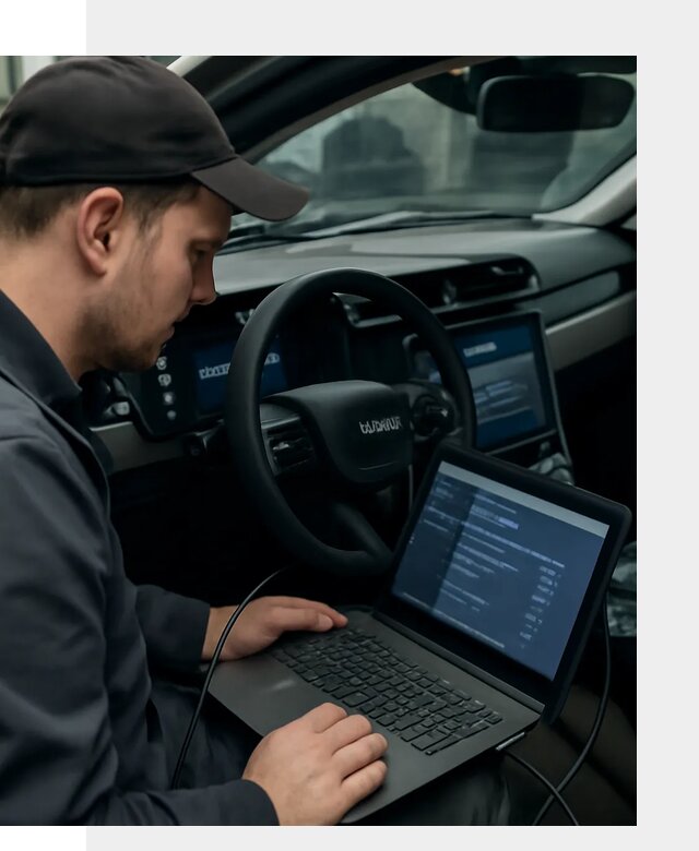 Профессиональная русификация автомобилей Lynk Co в Щербинке