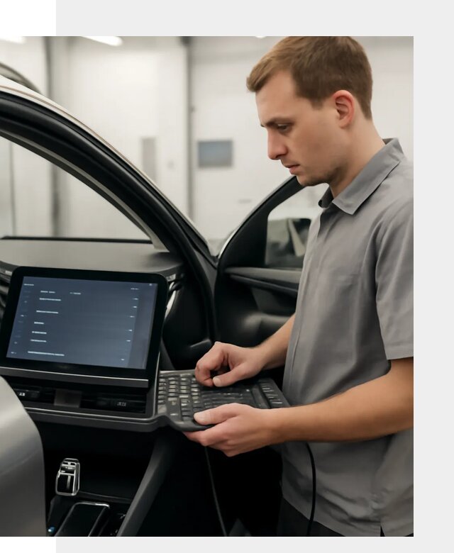 Русификация мультимедиа автомобилей Lynk Co в Щербинке