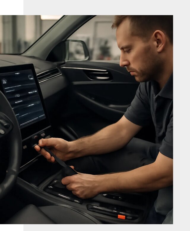 Восстановление автомобиля после русификации в Щербинке
