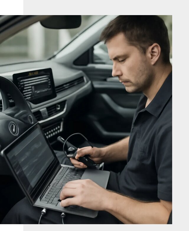 Настройка телематики автомобиля под ключ для авто в Щербинке